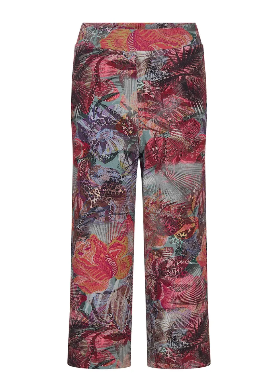 Pantalon imprimé VERA en jersey de viscose