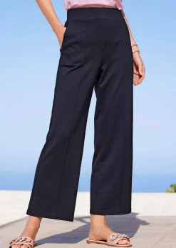 Pantalon imprimé VERA en jersey de viscose