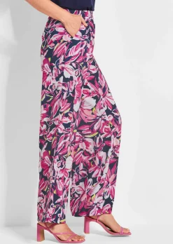 Pantalon imprimé VERA à motif floral