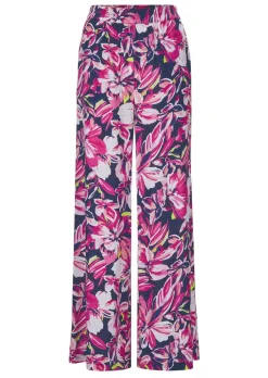 Pantalon imprimé VERA à motif floral