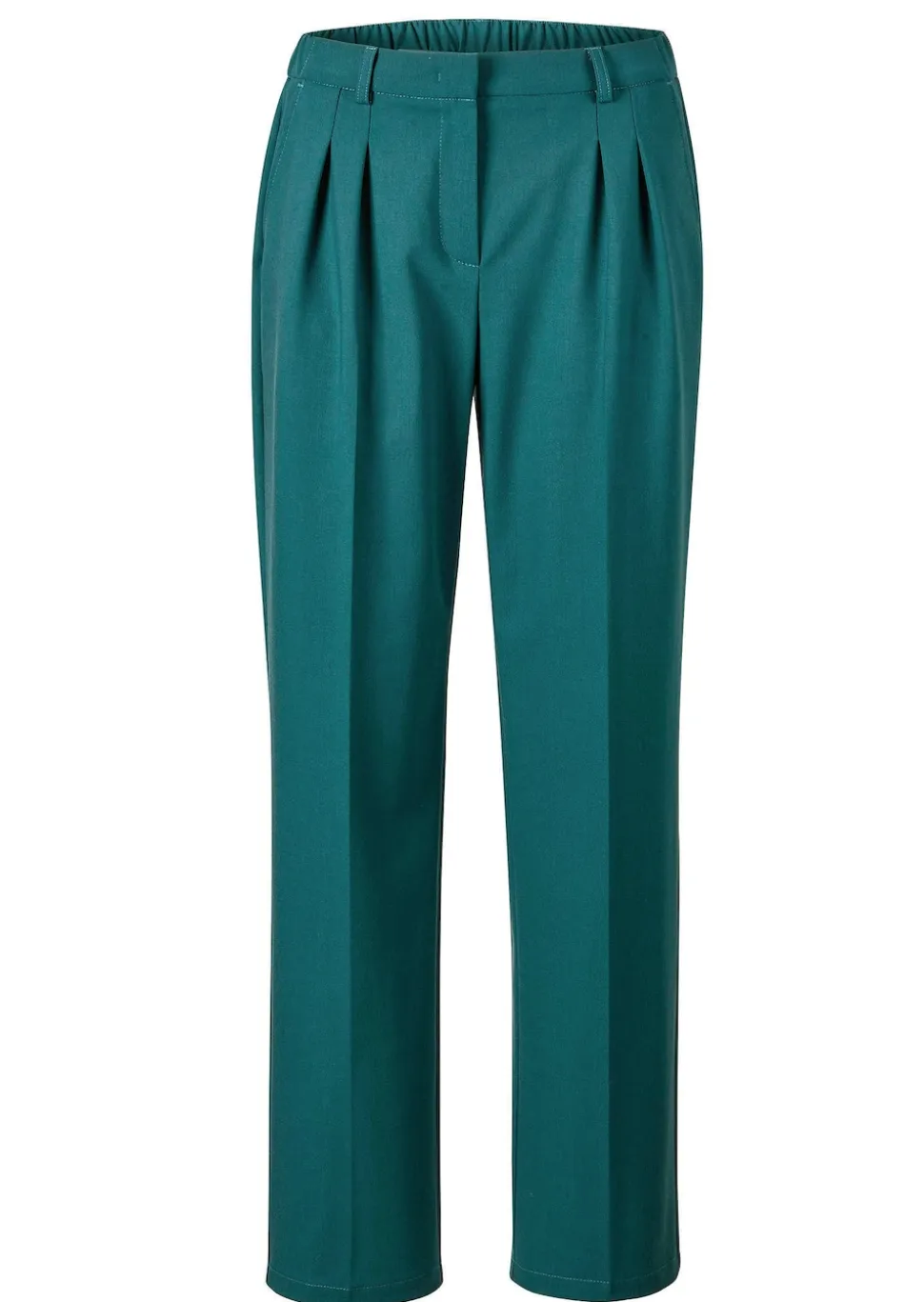 Pantalon élégant avec plis à la taille