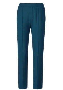 Pantalon long à taille élastique coupe conique