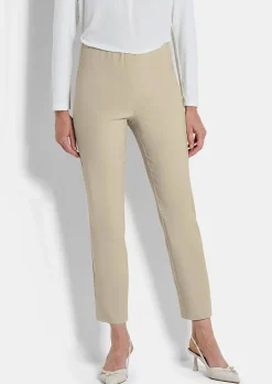 Pantalon 7/8 LOUISA en bengaline, avec taille élastique