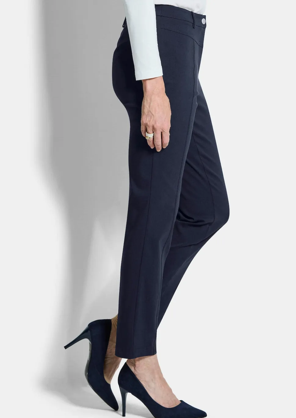 Pantalon LOUISA en bengaline Super-Stretch