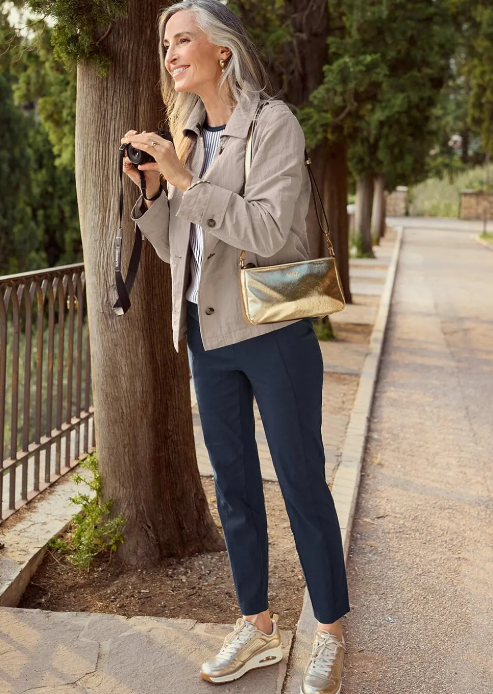 Pantalon LOUISA en bengaline Super-Stretch