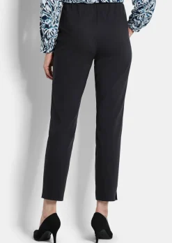 Pantalon 7/8 LOUISA en bengaline, avec taille élastique