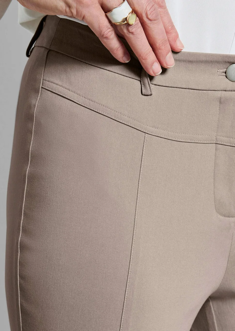 Pantalon LOUISA en bengaline Super-Stretch
