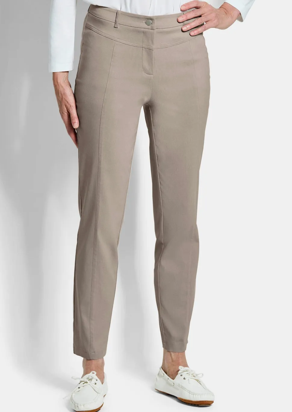 Pantalon LOUISA en bengaline Super-Stretch