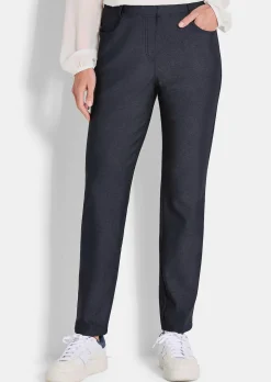 Pantalon LOUISA en tissu sergé