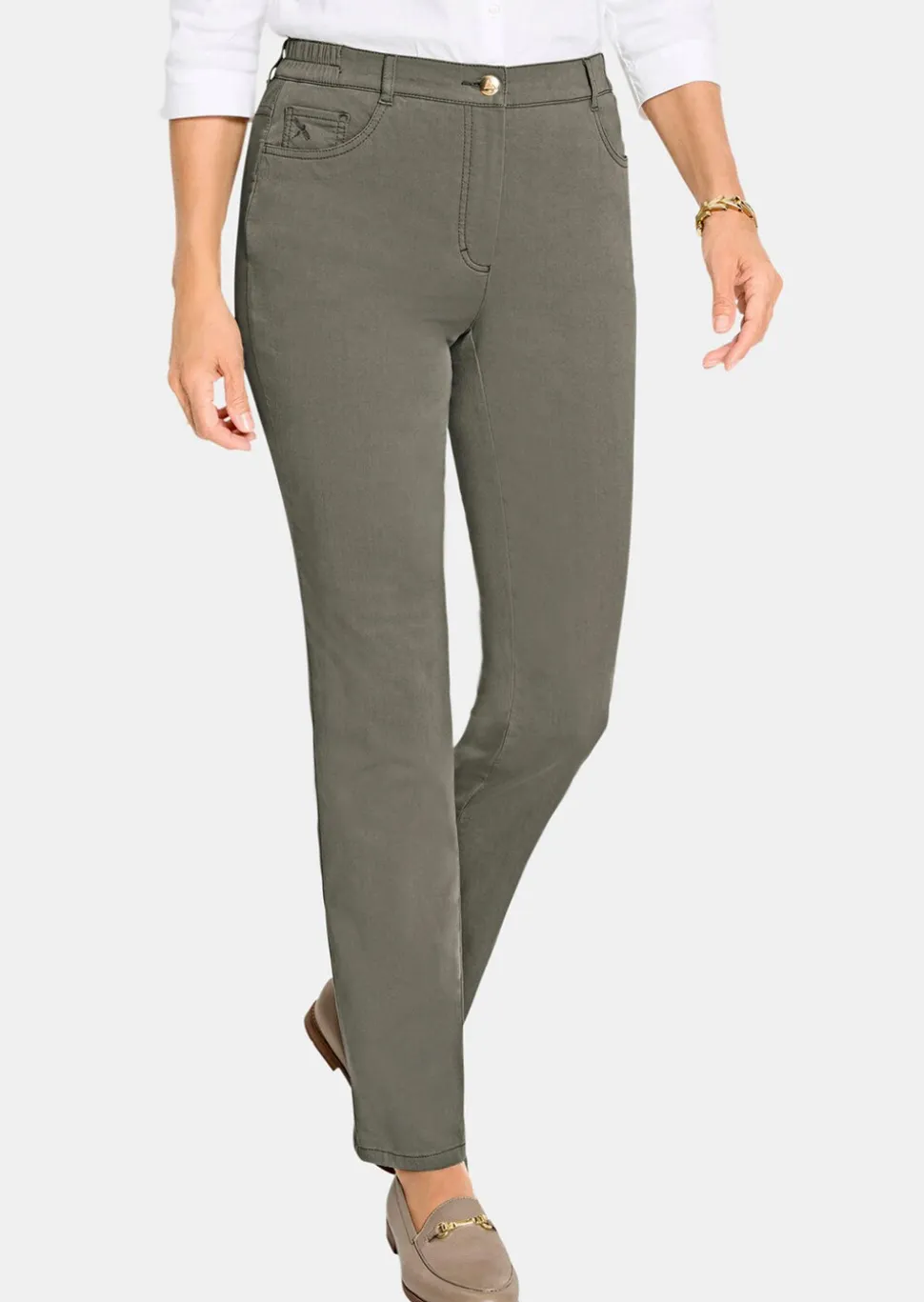 Pantalon LOUISA extensible et ultra-doux