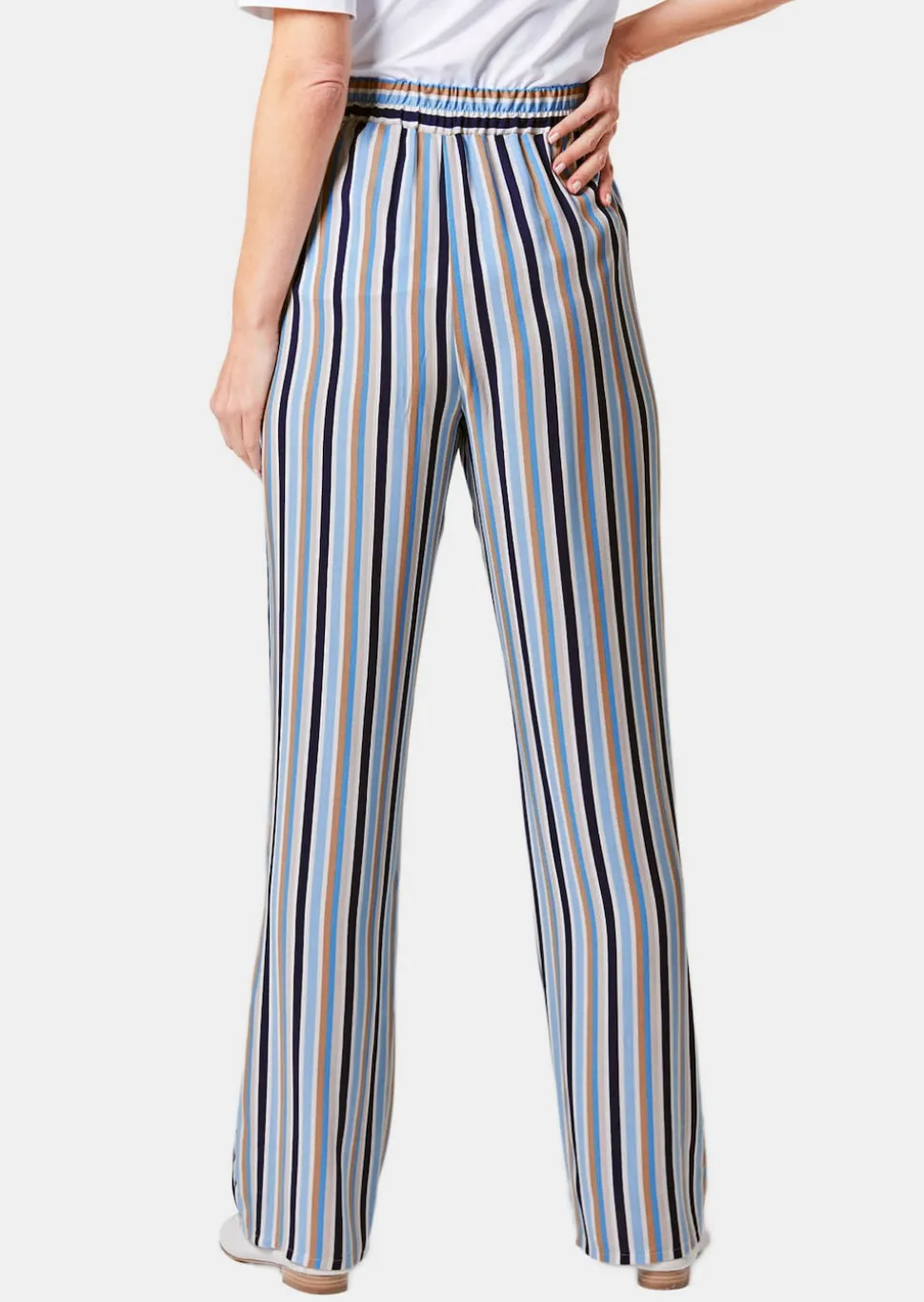 Pantalon palazzo imprimé