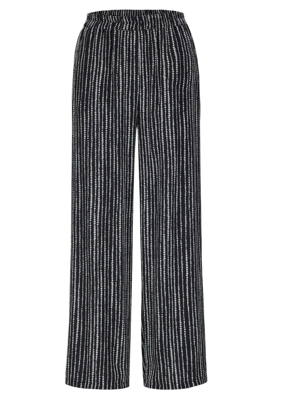 Pantalon Palazzo VERA avec motif à pois et à rayures