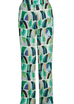 Pantalon palazzo VERA en viscose à effet climatisant