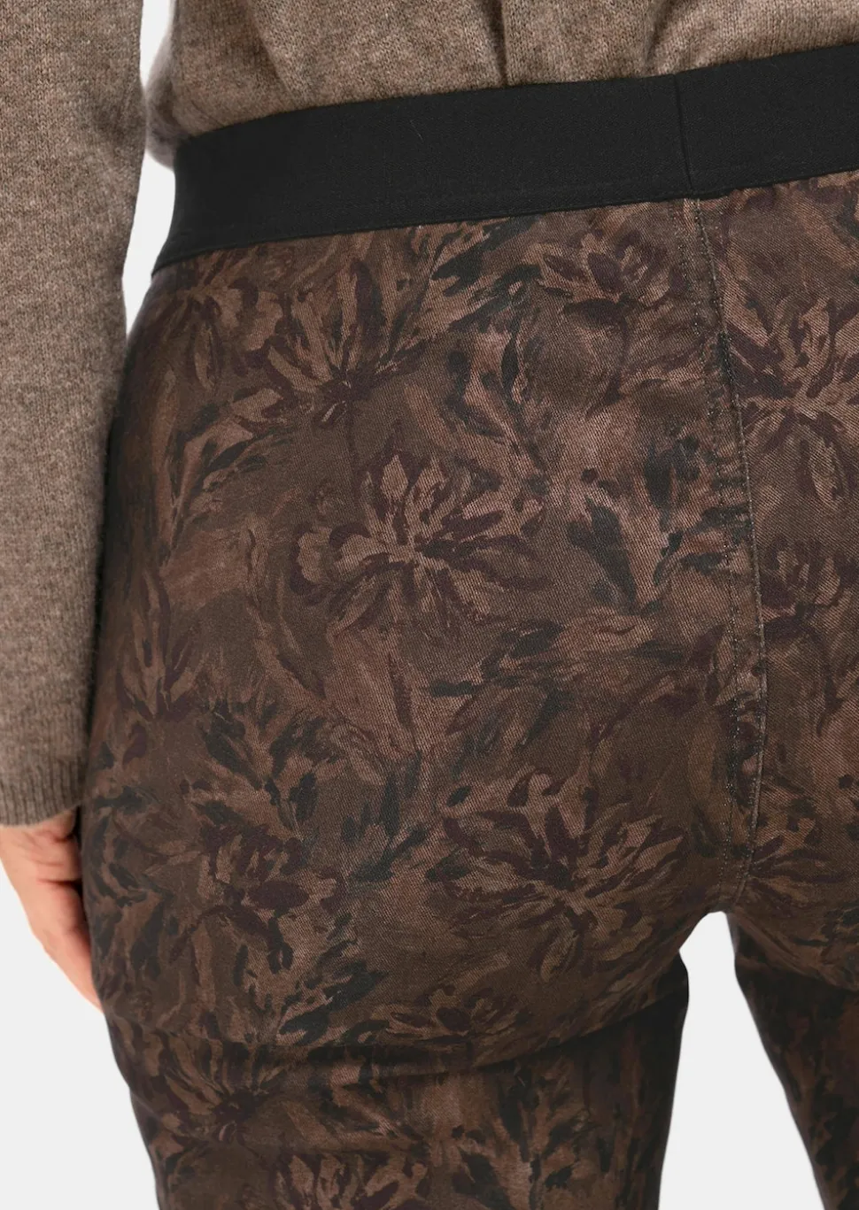 Pantalon réversible imprimé
