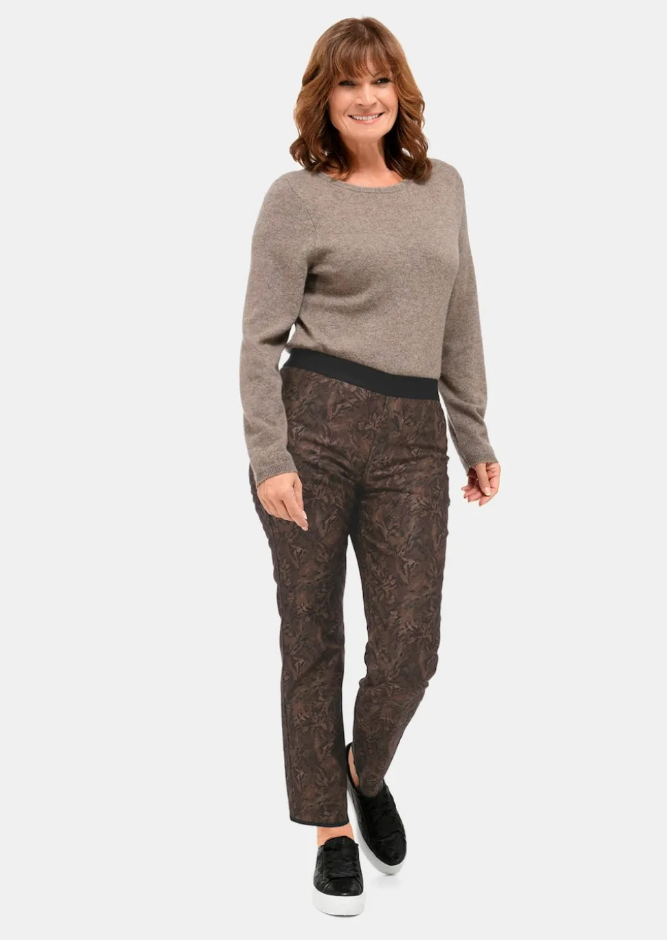 Pantalon réversible imprimé