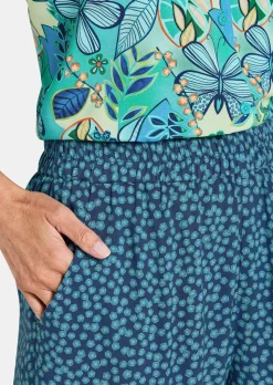 Pantalon SARA avec imprimé mille-fleurs