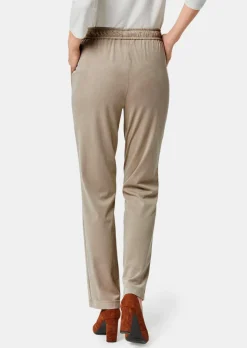 Pantalon SARA d'aspect velours