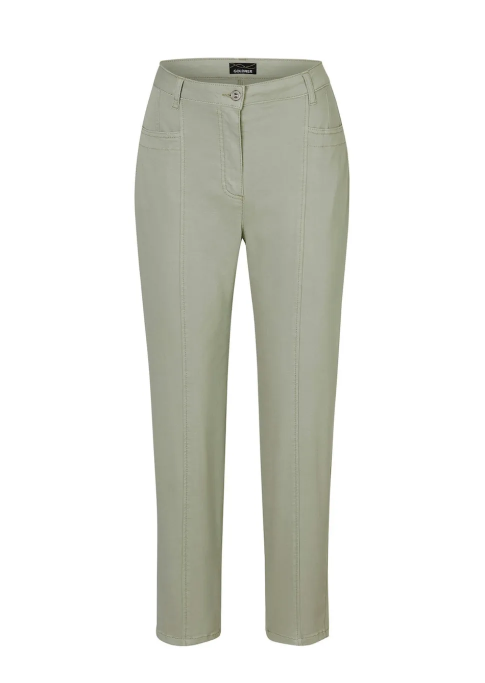 Pantalon SARA en coupe carotte, longueur 7/8