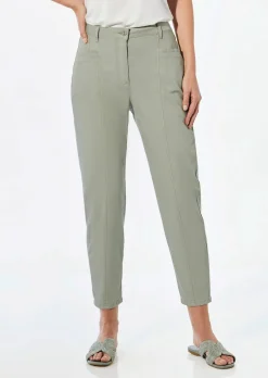 Pantalon SARA en coupe carotte, longueur 7/8