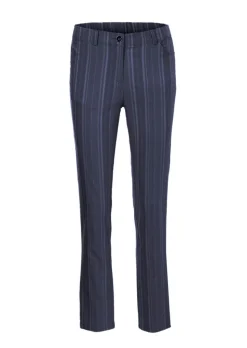 Pantalon structuré en tissu élastique