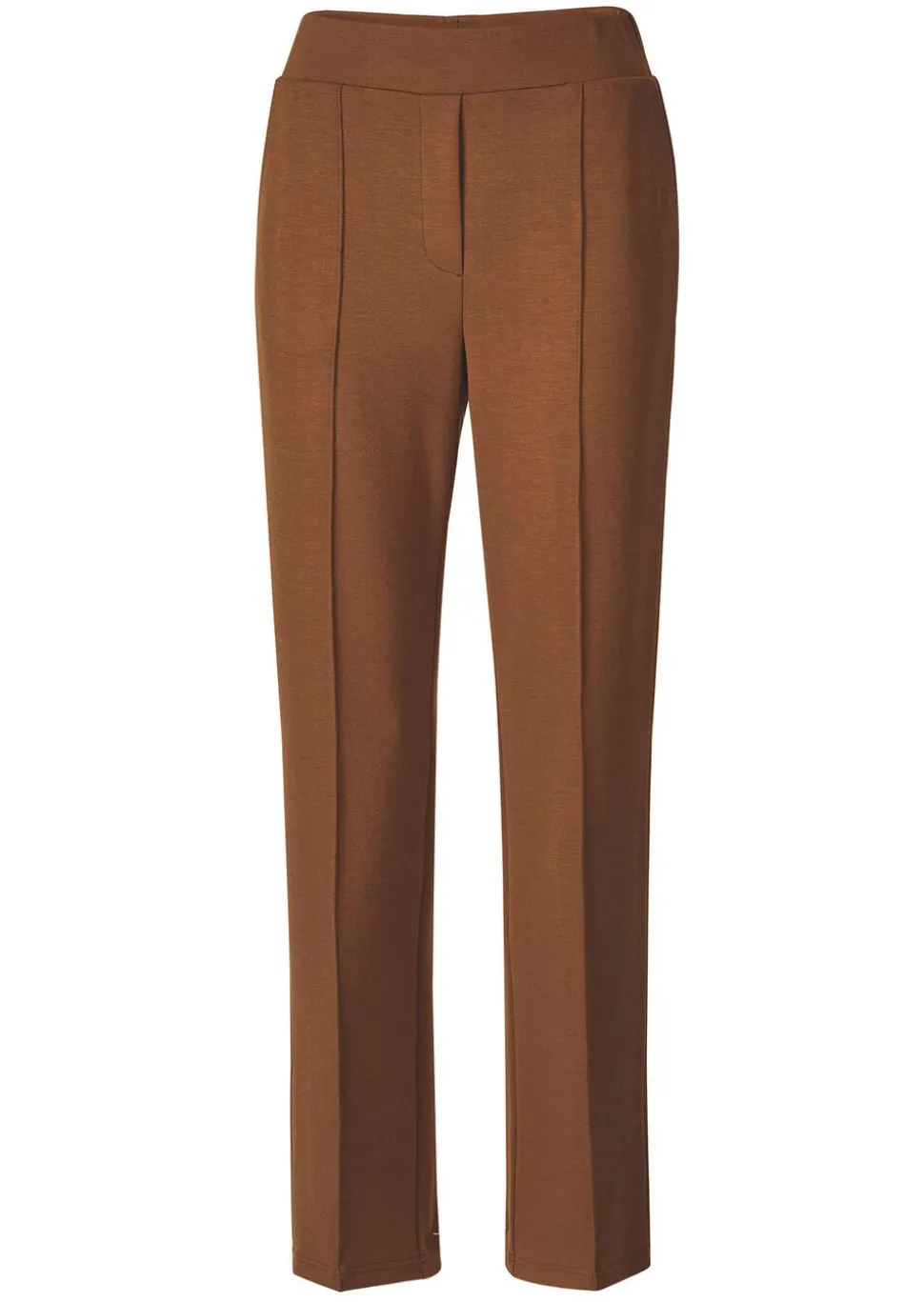 Pantalon à taille élastique avec pinces