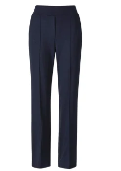 Pantalon à taille élastique avec pinces