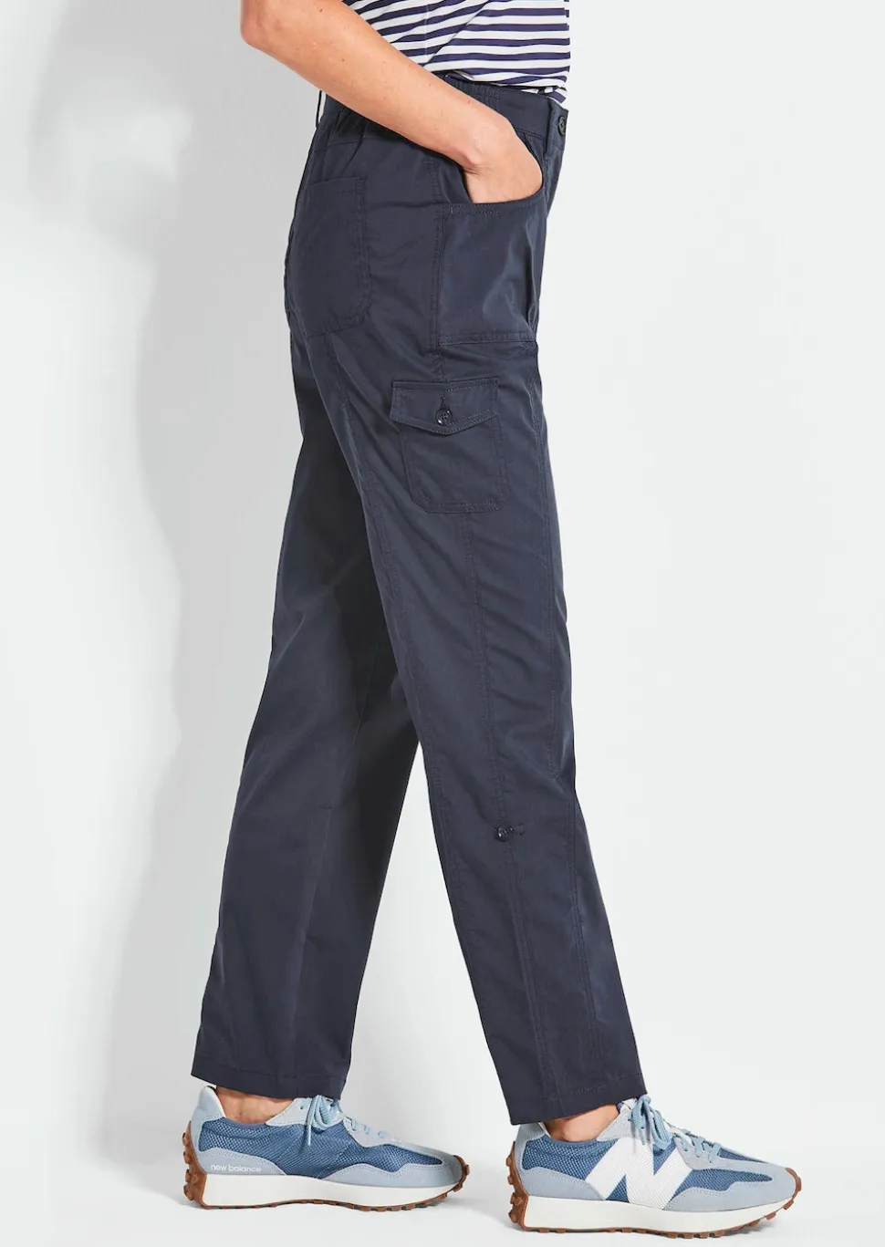 Pantalon technique CARLA à effet déperlant