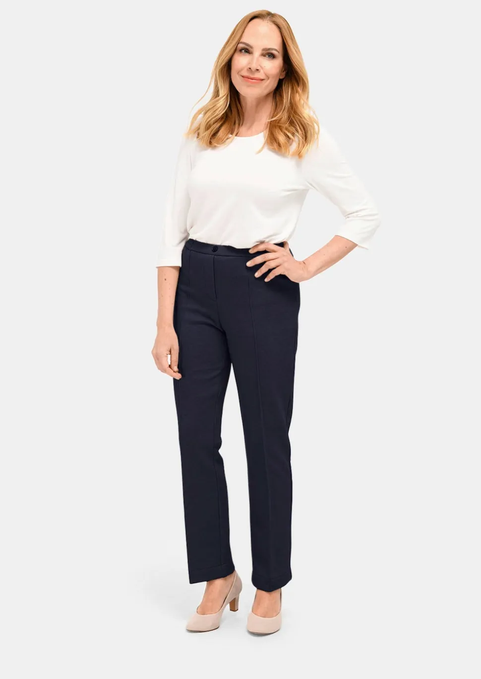 Pantalon thermo en jersey CARLA