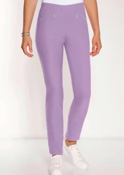 Pantalon étroit en bengaline LOUISA