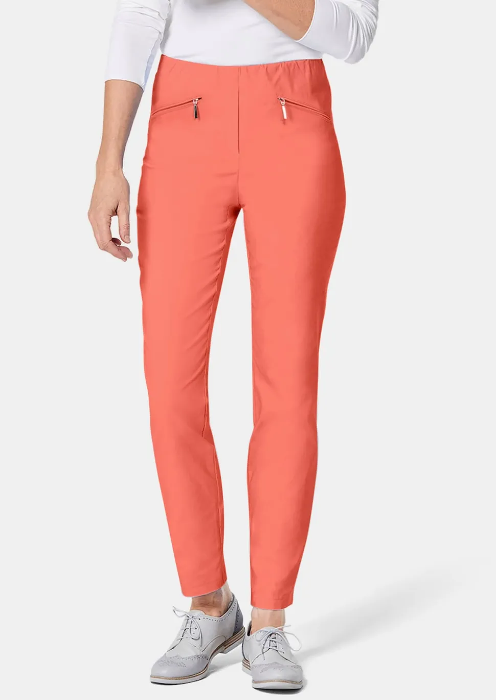 Pantalon étroit en bengaline LOUISA