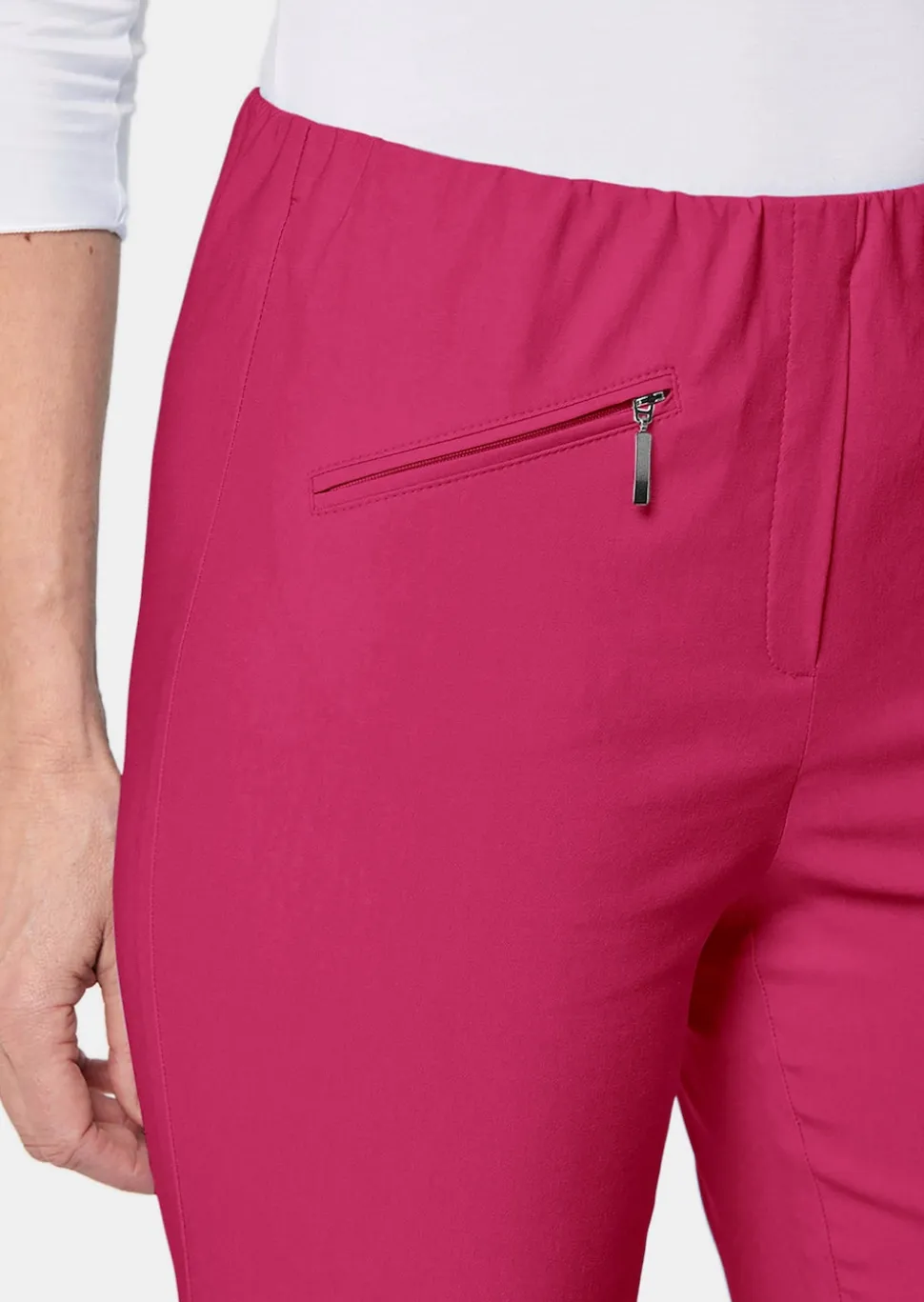 Pantalon étroit en bengaline LOUISA