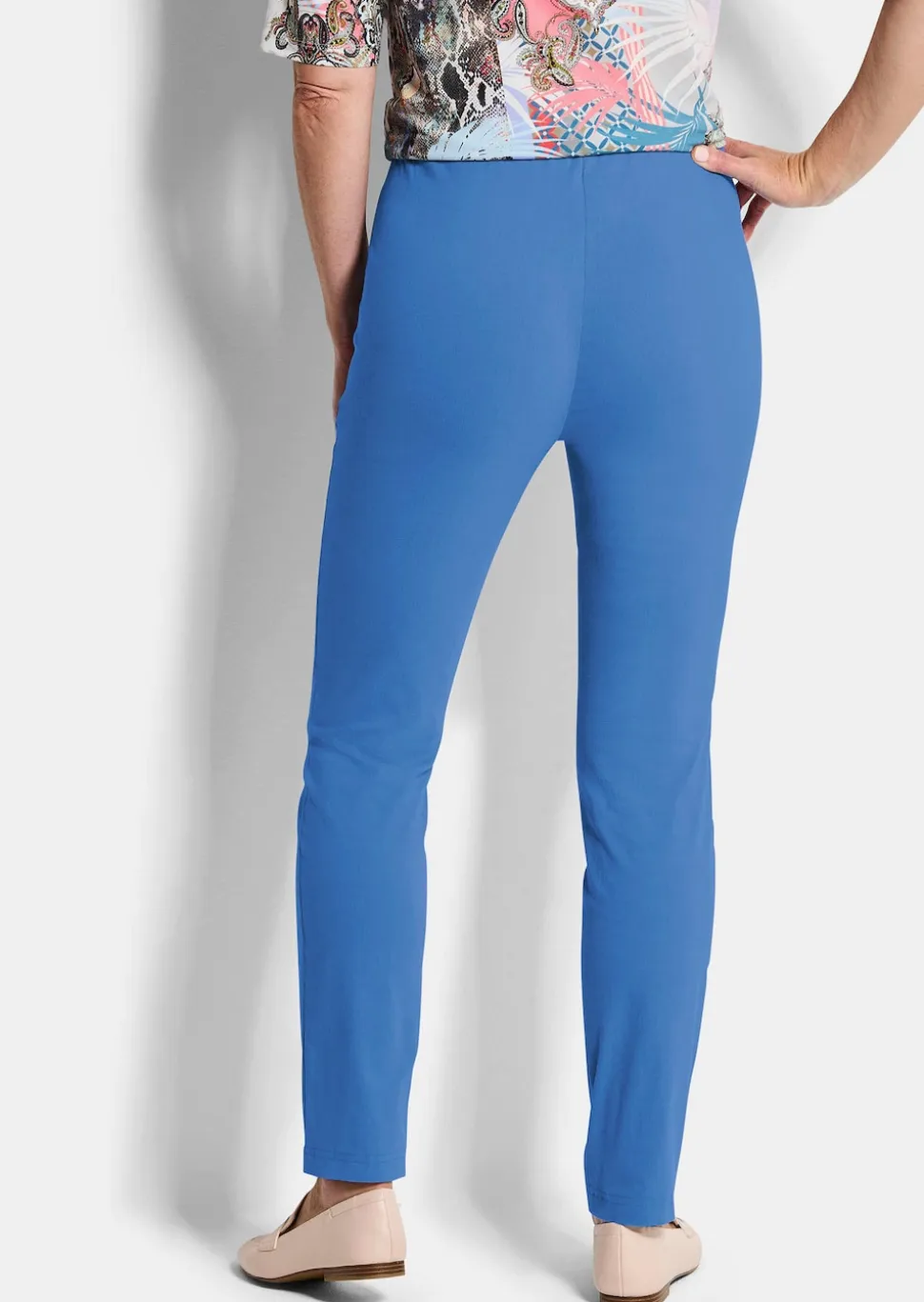 Pantalon étroit en bengaline LOUISA