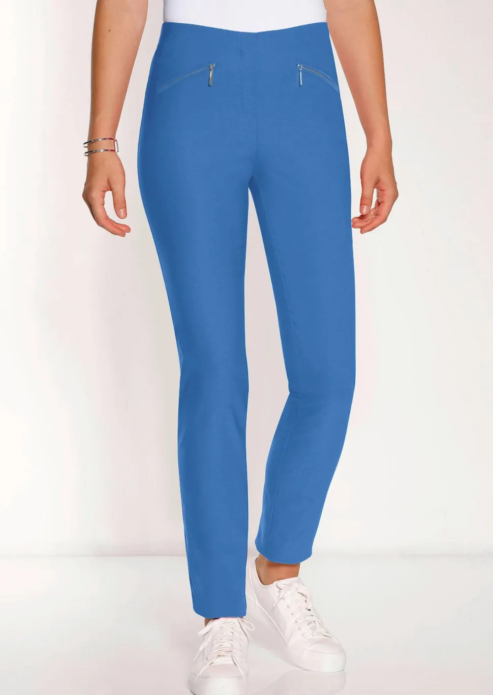 Pantalon étroit en bengaline LOUISA