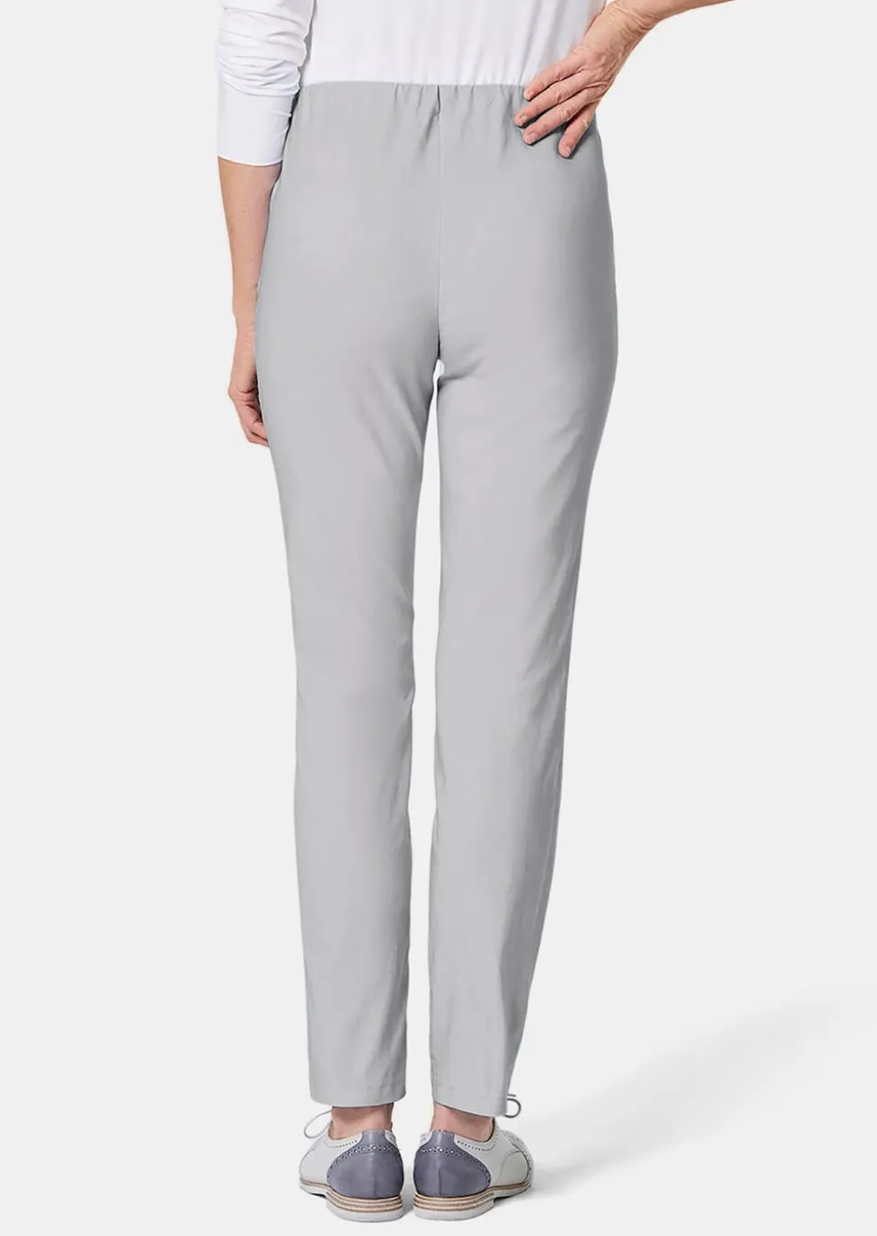 Pantalon étroit en bengaline LOUISA