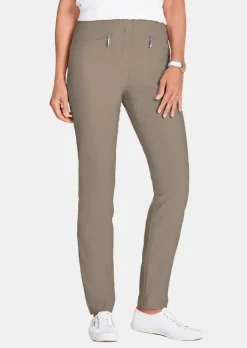 Pantalon étroit en bengaline LOUISA