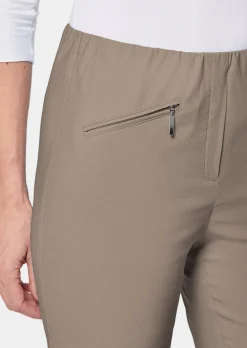 Pantalon étroit en bengaline LOUISA