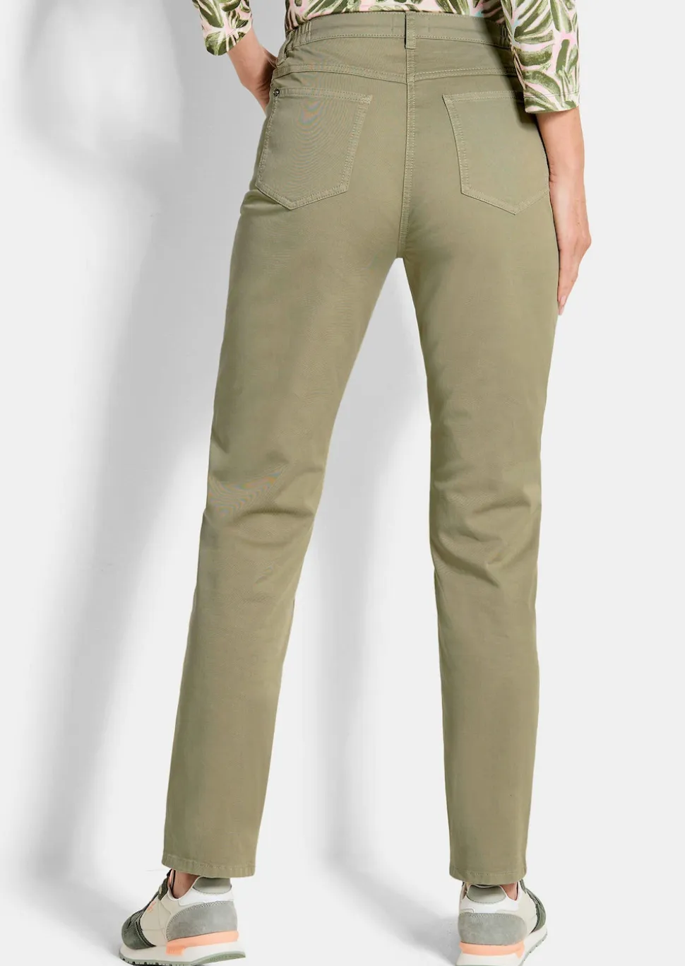 Pantalon étroit LOUISA à effet visuel amincissant