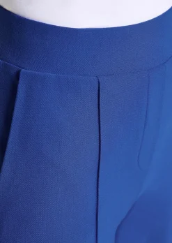 Pantalon VERA en longueur cheville, avec nervures