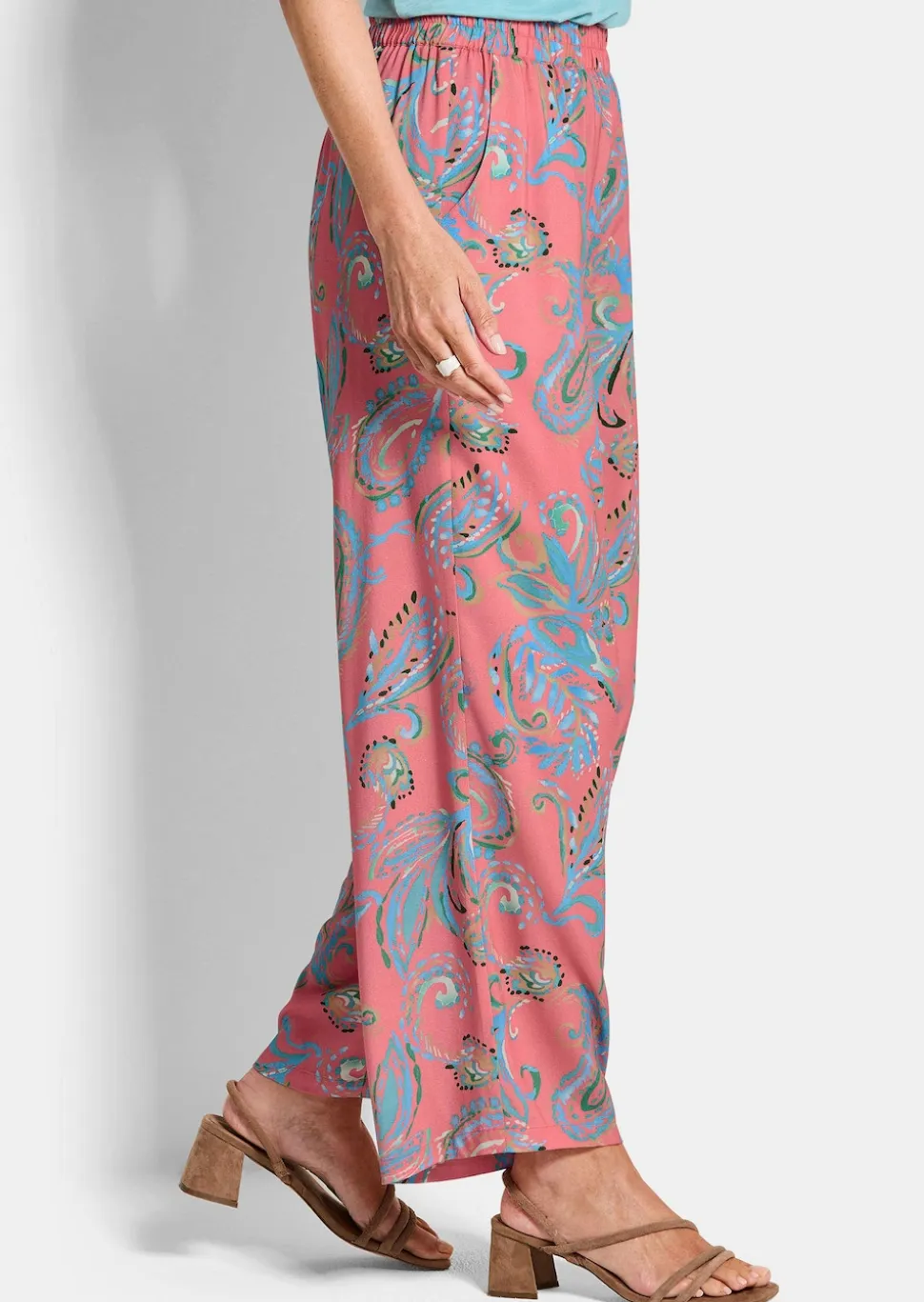 Pantalon VERA en pure viscose