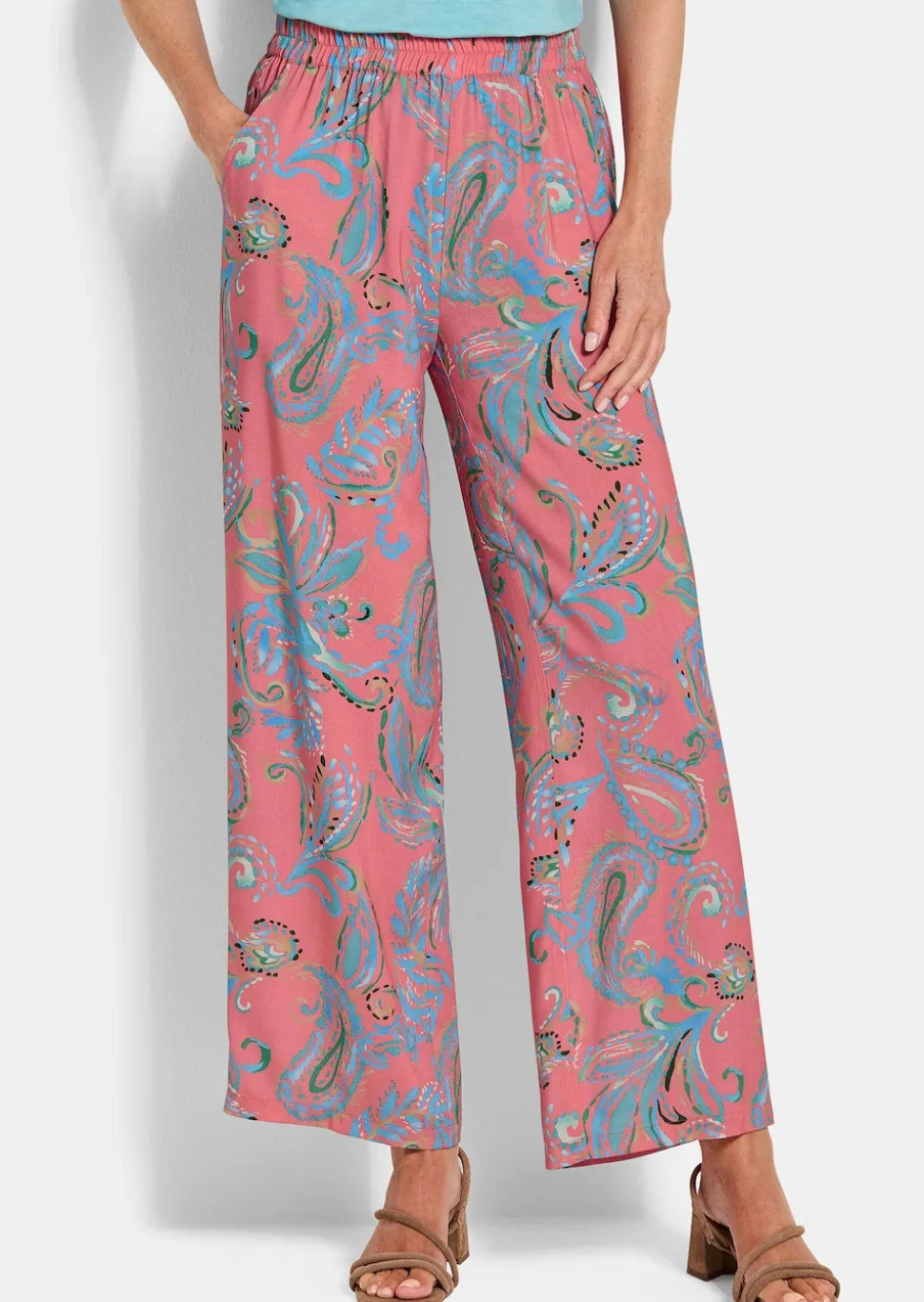 Pantalon VERA en pure viscose