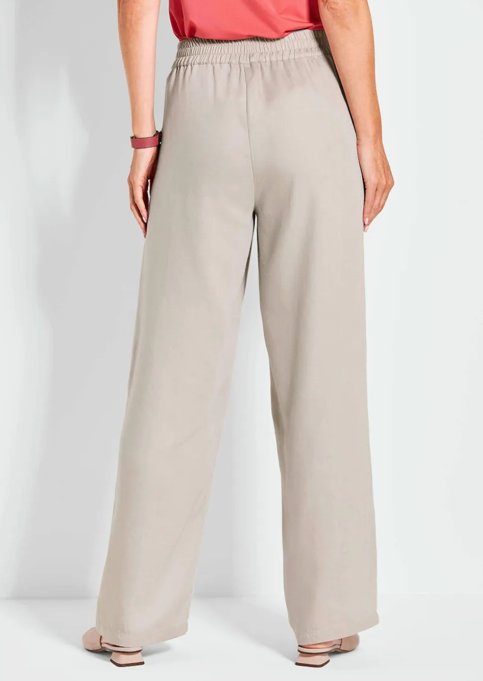 Pantalon VERA à taille élastiqué en Tencel