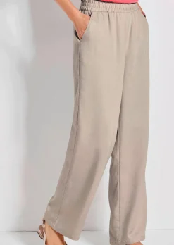 Pantalon VERA à taille élastiqué en Tencel