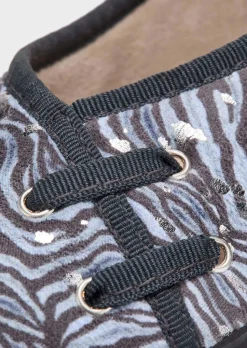 Pantoufles ballerines à motif animal