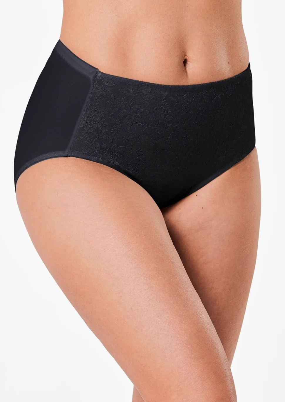 Panty gainant en jacquard