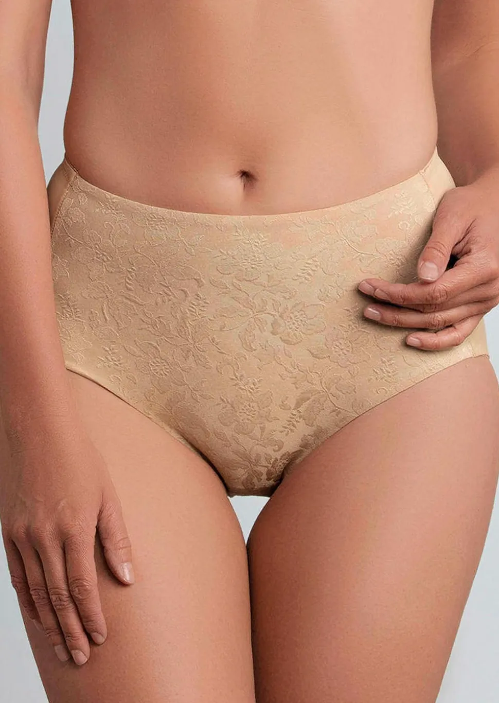 Panty gainant en jacquard
