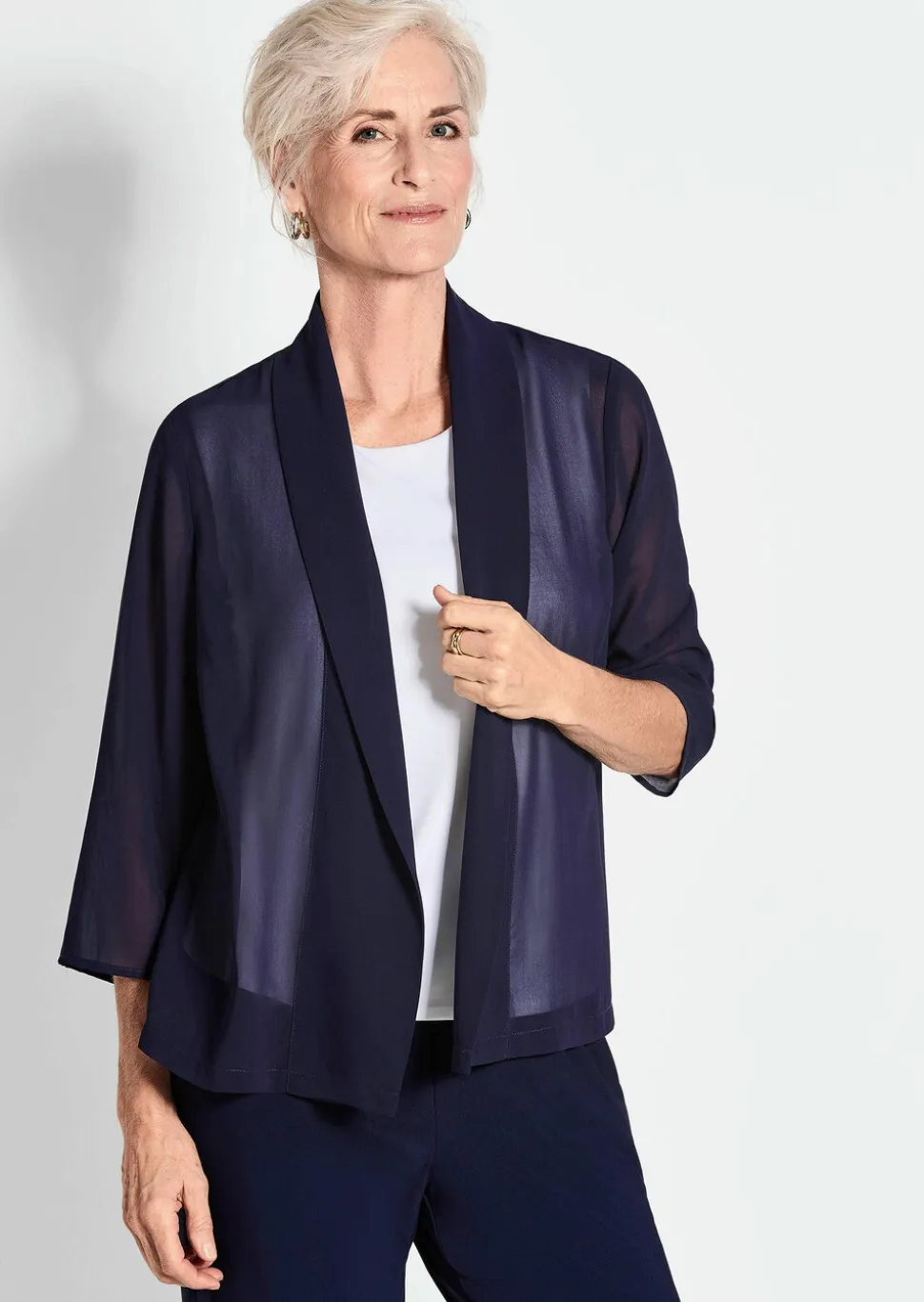 Petite veste en mousseline