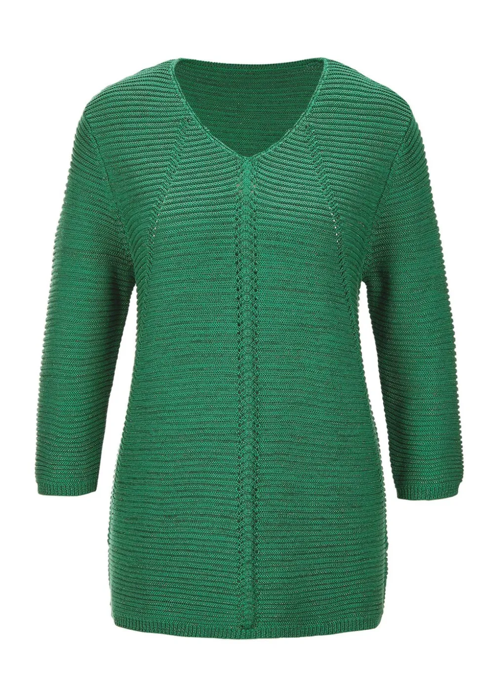 Pull avec détails en tricot