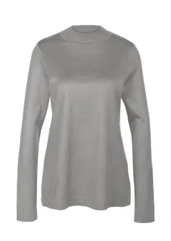Pull à col droit