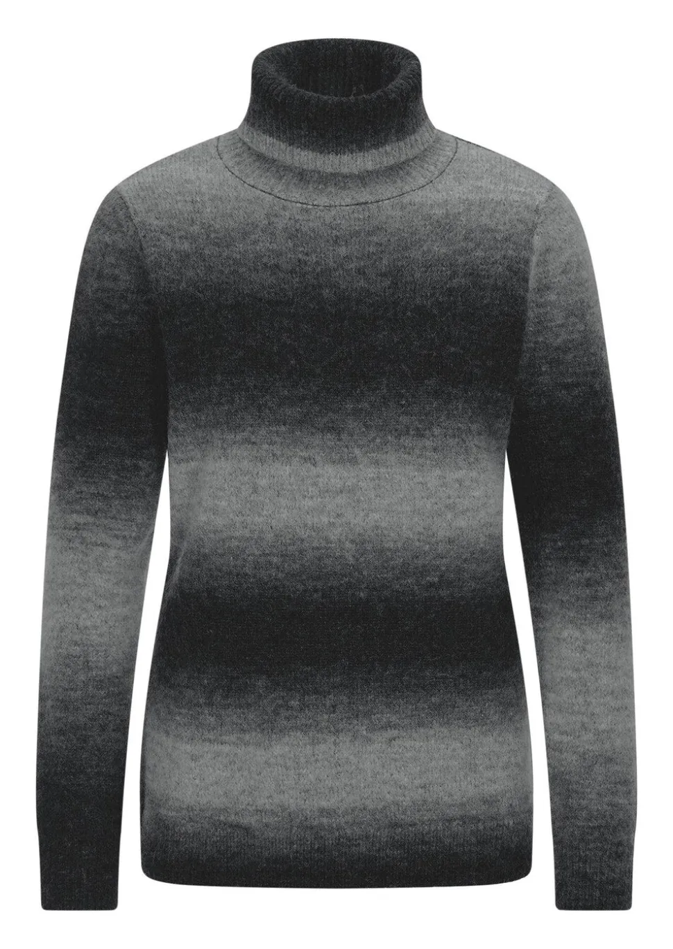 Pull à col roulé avec teneur en laine vierge