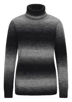 Pull à col roulé avec teneur en laine vierge